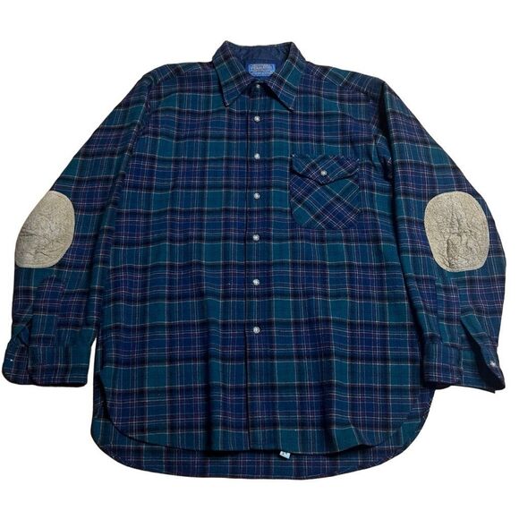 4 Item Pendleton Flannel Shirt Bundle Mens Large - Picture 4 of 9